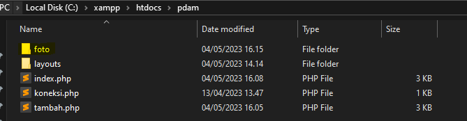Contoh CRUD PHP 7 Bootstrap 5 Dengan Cetak Laporan/Report Studi Kasus ...
